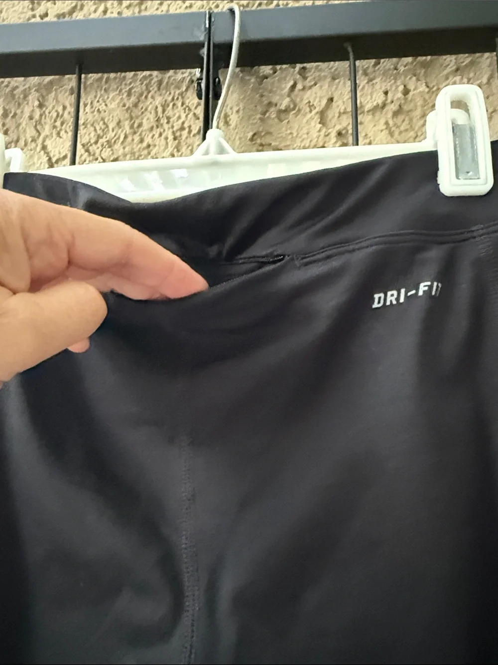 Nike Black Training Joggers with Drawcord